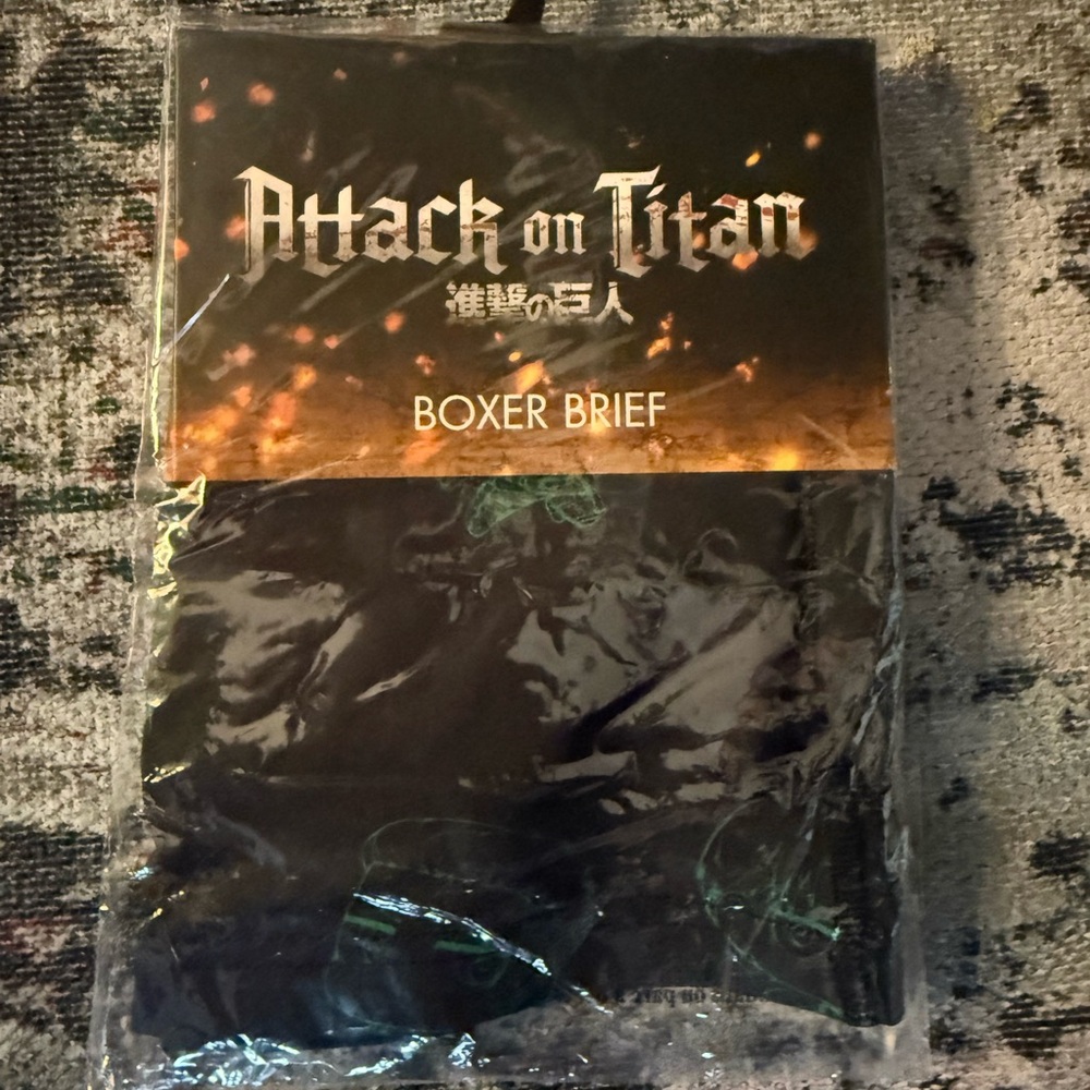 Ripple‎ Junction Attack on Titan Black Boxer Briefs